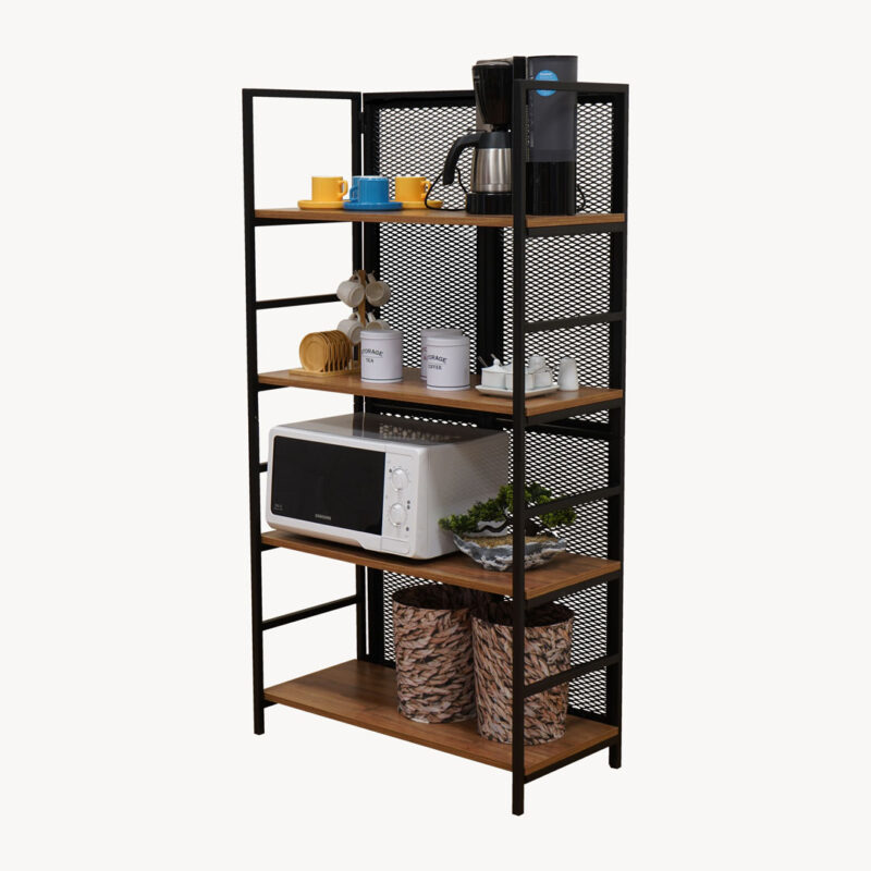 Alternative view of Mokka - Klappbarer Holzschrank